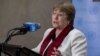 UN High Commissioner for Human Rights Michelle Bachelet