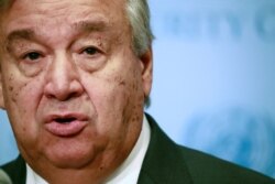 BM Genel Sekreteri Antonio Guterres