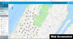 Manhattan'da elektrik verilemeyen bölgeler