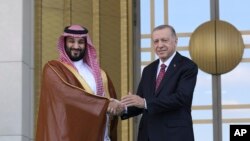 Erdoğan ve Veliaht Prens Muhammed bin Selman