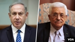 İsrail Başbakanı Benyamin Netanyahu - Filistin lideri Mahmud Abbas