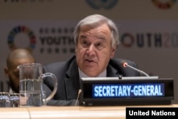 BM Genel Sekreteri Antonio Guterres