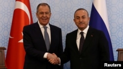 Rusya Dışişleri Bakanı Sergey Lavrov- Türkiye Dışişleri Bakanı Mevlüt Çavuşoğlu